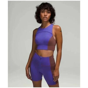 Lululemon Hike to Swim Sports Bra Charged Indigo Dark Oxide